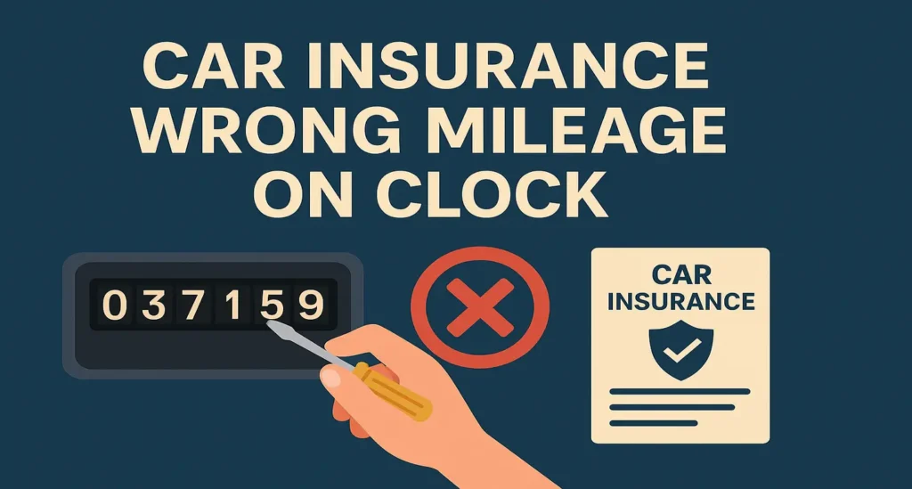 Car Insurance Wrong Mileage on clock : What You Need to Know 2025 Car Insurance Wrong Mileage on clock