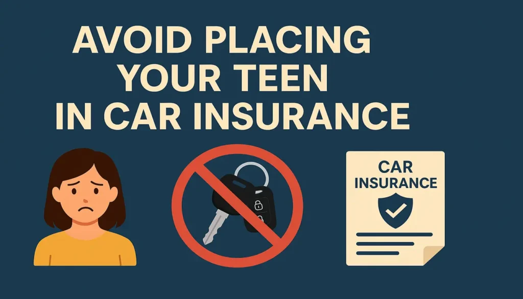 how to avoid placing your teen in car insurance avoid placing your teen in car insurance