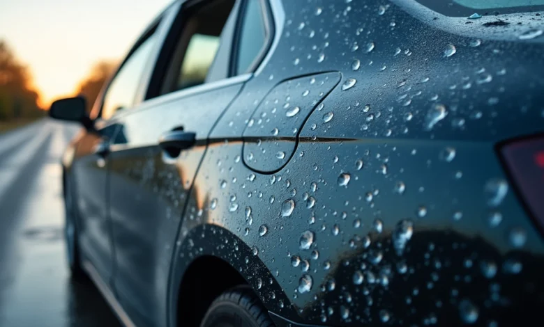 hail damage car